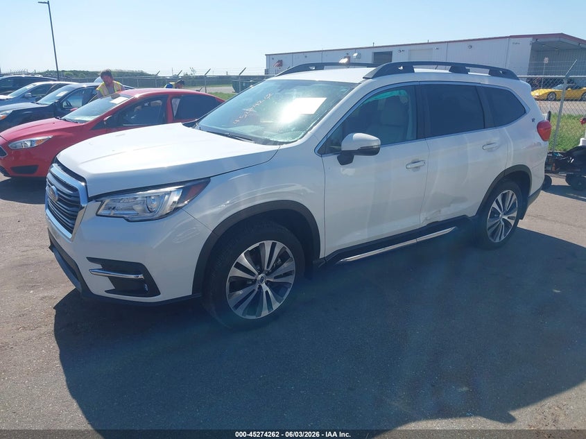 2019 Subaru Ascent VIN 4S4WMAJD4K3416944 IAAI salvage auction — RIGHT FRONT, Salvage Title, sold $3,850 on 2026-07-27 (photo 2)