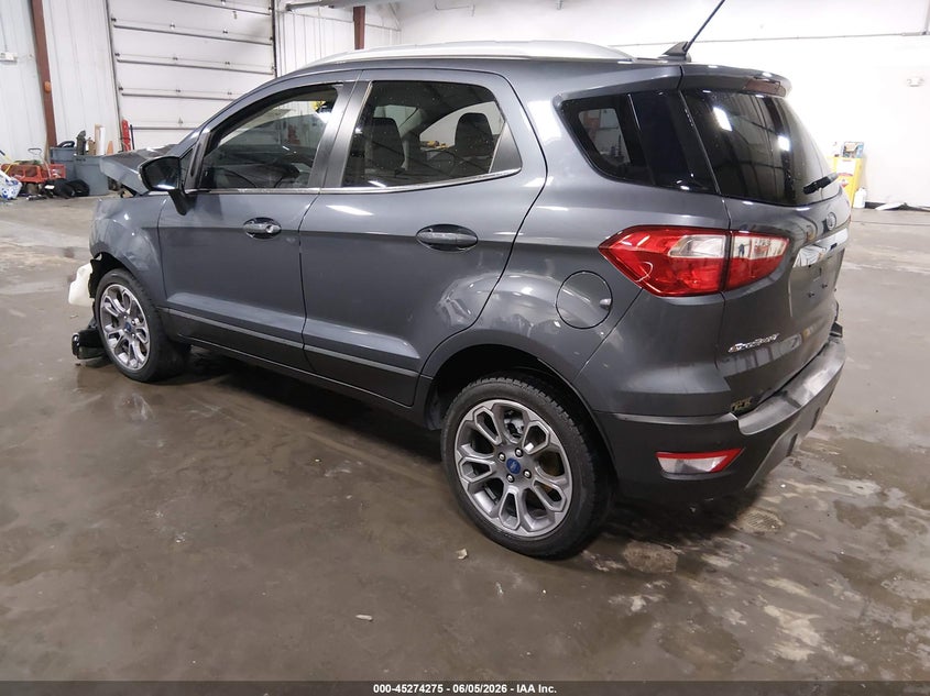 2021 Ford Ecosport VIN MAJ6S3KLXMC412921 IAAI salvage auction — FRONT END, Salvage Title, sold $450 on 2026-07-21 (photo 3)
