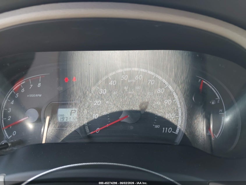 2013 Toyota Sienna VIN 5TDKK3DC5DS334195 IAAI salvage auction — FRONT END, Salvage Title, sold $1,575 on 2026-07-15 (photo 7)