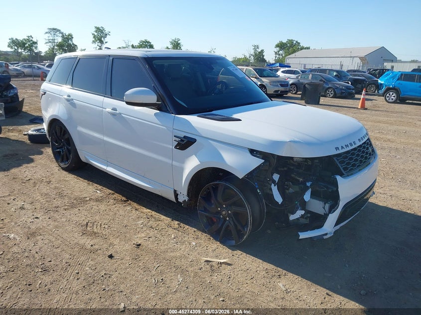 2019 Land rover Range rover sport VIN SALWR2RE3KA855016 IAAI salvage auction — RIGHT FRONT, Salvage Title, sold $14,850 on 2026-07-23 (photo 1)
