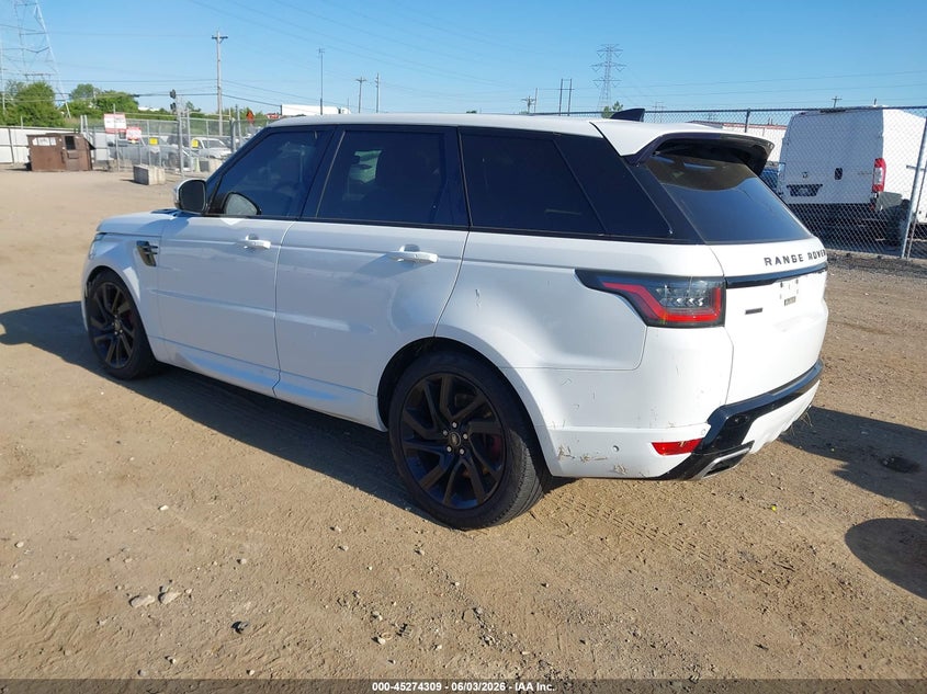 2019 Land rover Range rover sport VIN SALWR2RE3KA855016 IAAI salvage auction — RIGHT FRONT, Salvage (Ohio), sold $14,850 on 2026-07-30 (photo 3)