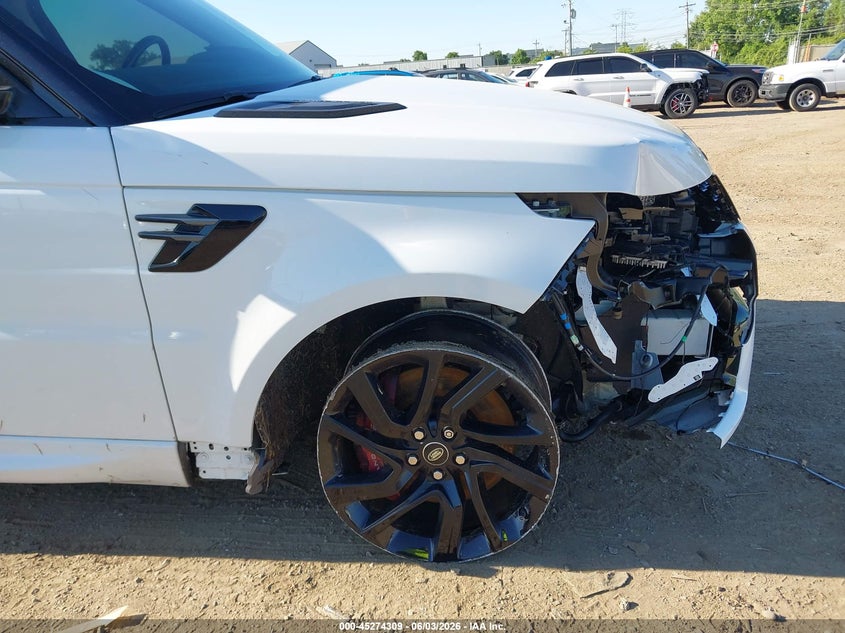 2019 Land rover Range rover sport VIN SALWR2RE3KA855016 IAAI salvage auction — RIGHT FRONT, Salvage Title, sold $14,850 on 2026-07-23 (photo 6)