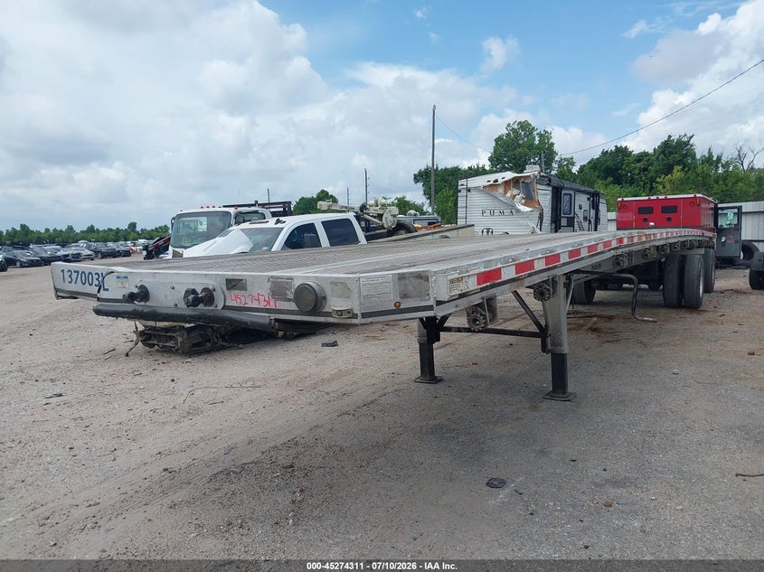 2018 East manufacturing Flatbed VIN 1E1H5Y284JR062930 IAAI salvage auction — FRONT END, Salvage (Texas), sold $8,100 on 2026-08-05 (photo 2)