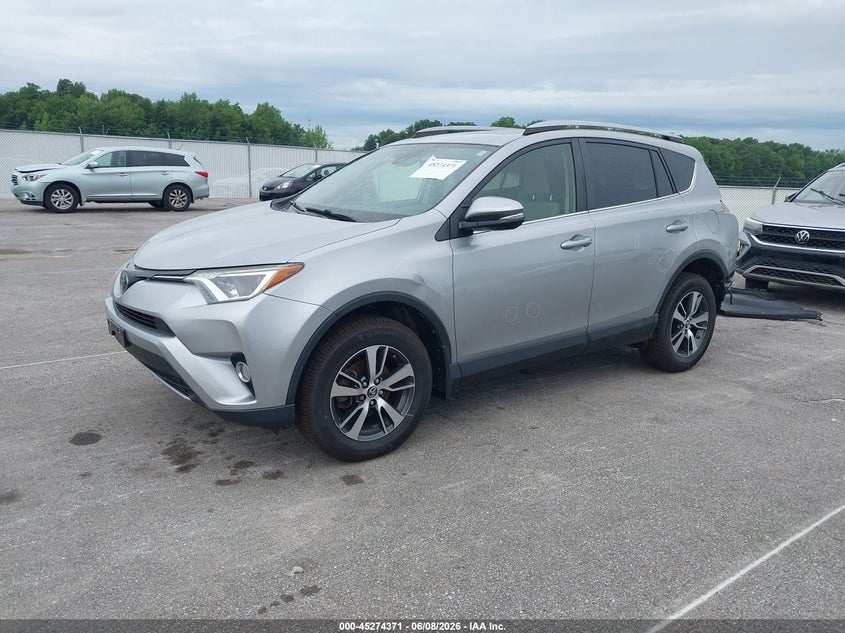2018 Toyota Rav 4 VIN JTMRFREV8JJ238303 IAAI salvage auction — REAR END, Salvage Title, sold $8,100 on 2026-07-09 (photo 2)