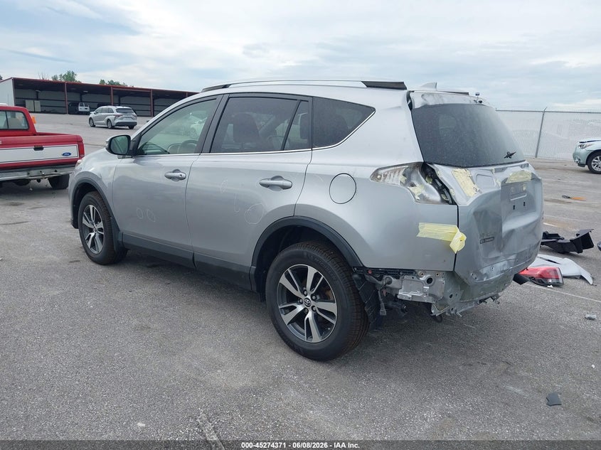 2018 Toyota Rav 4 VIN JTMRFREV8JJ238303 IAAI salvage auction — REAR END, Salvage Title, sold $8,100 on 2026-07-09 (photo 3)