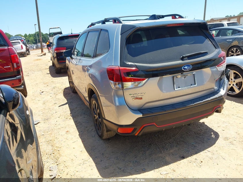2024 Subaru Forester VIN JF2SKAEC2RH512029 IAAI salvage auction — REAR END, Salvage (North Carolina), sold $11,200 on 2026-07-06 (photo 3)