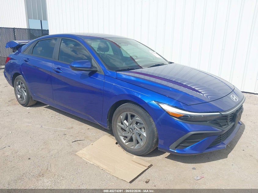 2024 Hyundai Elantra VIN KMHLM4DG1RU793438 IAAI salvage auction — REAR END, Original (Texas), sold $6,050 on 2026-07-28 (photo 1)