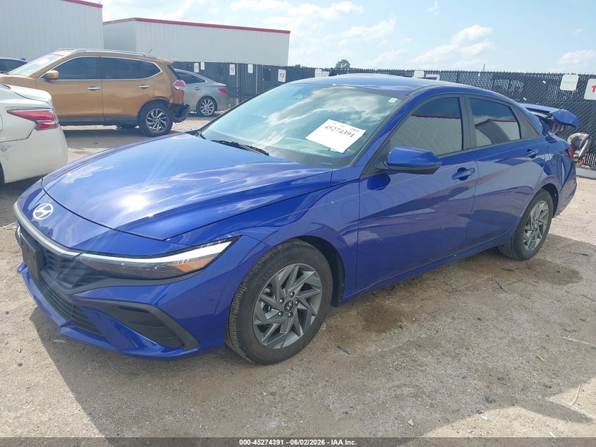 2024 Hyundai Elantra VIN KMHLM4DG1RU793438 IAAI salvage auction — REAR END, Original (Texas), sold $6,050 on 2026-07-28 (photo 2)
