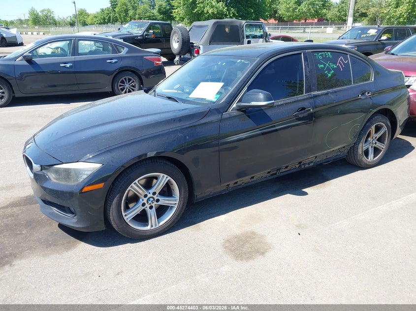 2015 BMW 3er VIN WBA3C3C59FK201791 IAAI salvage auction — ALL OVER, Salvage Title, sold $850 on 2026-08-10 (photo 2)