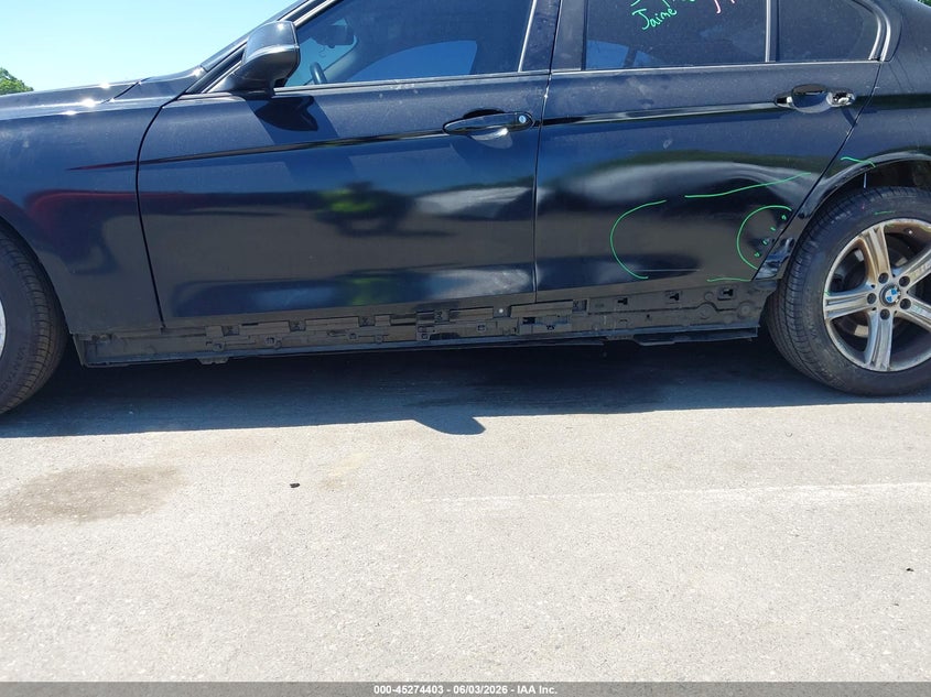 2015 BMW 3er VIN WBA3C3C59FK201791 IAAI salvage auction — ALL OVER, Salvage Title, sold $850 on 2026-08-10 (photo 6)
