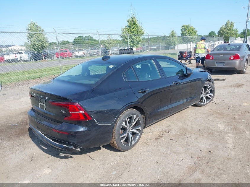 2024 Volvo S60 VIN 7JRL12TK5RG297324 IAAI salvage auction — FRONT & REAR, Salvage Title, sold $25 on 2026-08-01 (photo 4)