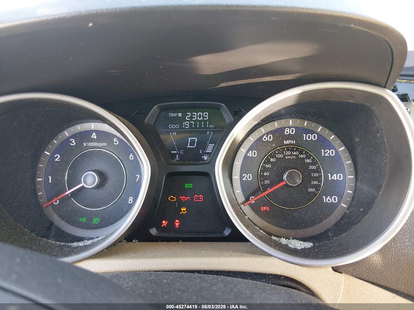 2013 Hyundai Elantra VIN KMHDH4AE2DU571365 IAAI salvage auction — RIGHT SIDE, Salvage (South Carolina), sold $400 on 2026-07-07 (photo 7)