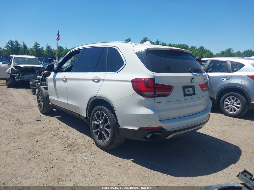 2018 BMW X5 VIN 5UXKR0C52J0X91637 IAAI salvage auction — FRONT END, Salvage (Idaho), sold $6,500 on 2026-08-02 (photo 3)