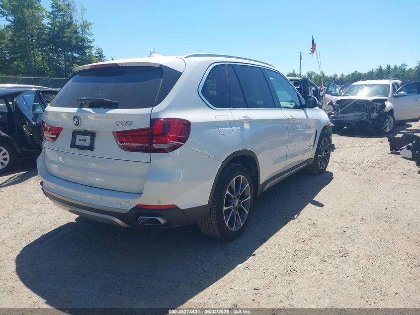 2018 BMW X5 VIN 5UXKR0C52J0X91637 IAAI salvage auction — FRONT END, Salvage (Idaho), sold $6,500 on 2026-08-02 (photo 4)