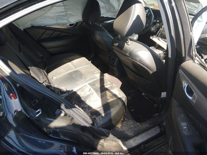 2016 Infiniti Q50 VIN JN1CV7AR8GM250323 IAAI salvage auction — ALL OVER, Salvage Title, sold $100 on 2026-07-14 (photo 8)