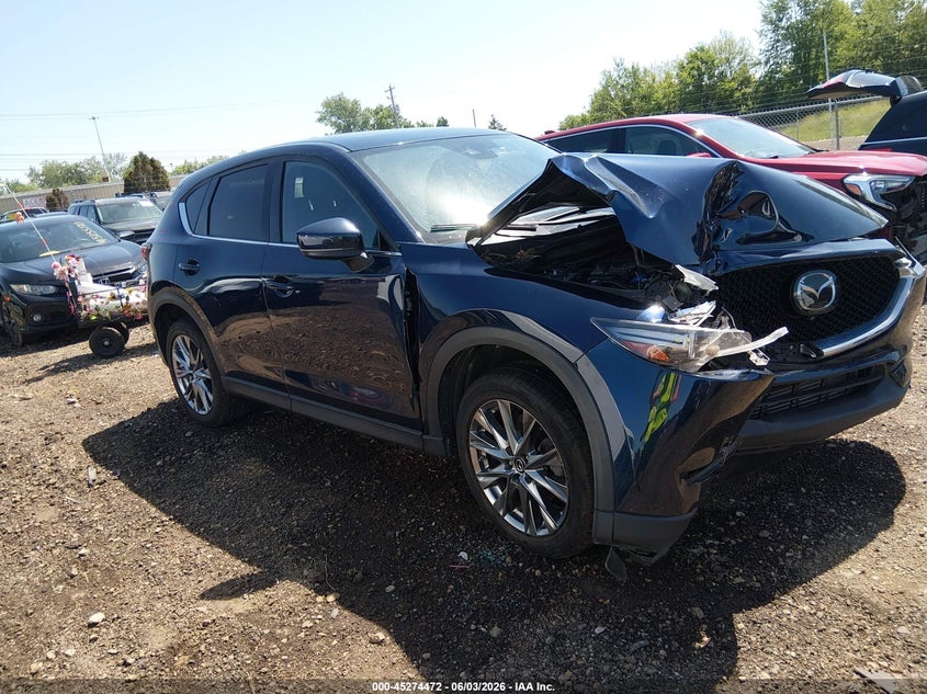 2020 Mazda Cx-5 VIN JM3KFBEY9L0825709 IAAI salvage auction — FRONT END, Salvage Title, sold $4,625 on 2026-07-15 (photo 1)