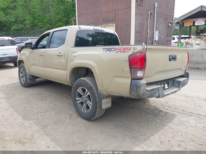 2017 Toyota Tacoma VIN 3TMCZ5AN6HM067043 IAAI salvage auction — FRONT END, Salvage (Vermont), sold $10,300 on 2026-08-01 (photo 3)