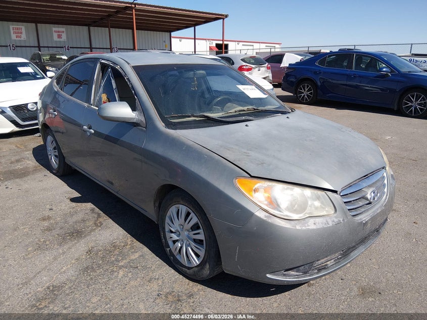 2010 Hyundai Elantra VIN KMHDU4AD9AU967386 IAAI salvage auction — NORMAL WEAR, Clear (New Mexico), sold $300 on 2026-07-15 (photo 6)