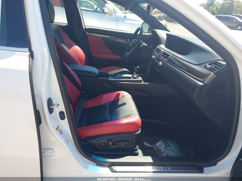 2015 Lexus Gs VIN JTHCE1BL3FA001530 IAAI salvage auction — LEFT FRONT, Salvage Title, sold $4,350 on 2026-07-17 (photo 5)
