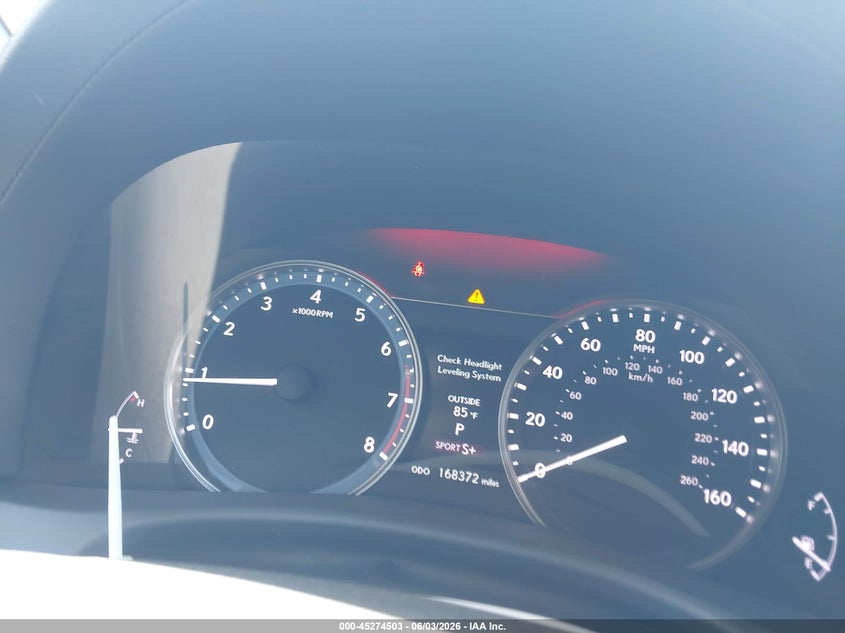 2015 Lexus Gs VIN JTHCE1BL3FA001530 IAAI salvage auction — LEFT FRONT, Salvage Title, sold $4,350 on 2026-07-17 (photo 7)