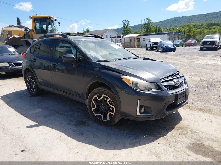 2016 Subaru Xv VIN JF2GPABC6G8288580 IAAI salvage auction — LEFT FRONT, Salvage Title, sold $600 on 2026-07-15 (photo 1)