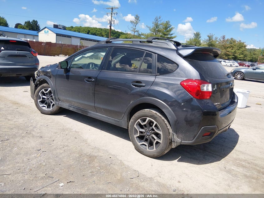 2016 Subaru Xv VIN JF2GPABC6G8288580 IAAI salvage auction — LEFT FRONT, Salvage Title, sold $600 on 2026-07-15 (photo 3)