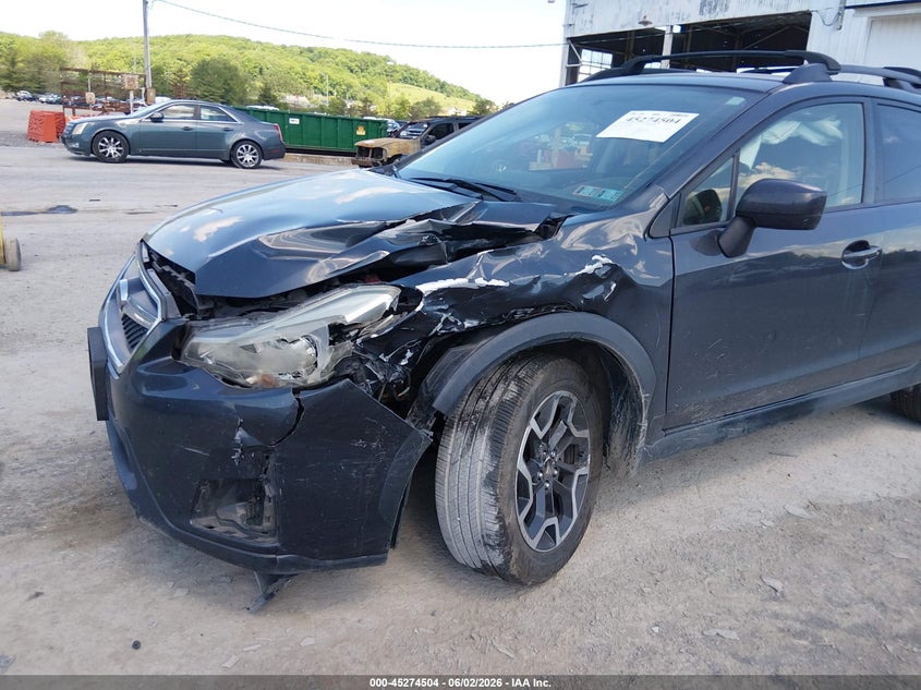 2016 Subaru Xv VIN JF2GPABC6G8288580 IAAI salvage auction — LEFT FRONT, Salvage Title, sold $600 on 2026-07-15 (photo 6)