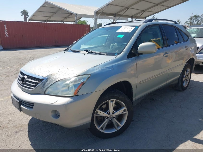 2006 Lexus Rx 400h VIN JTJHW31U060040797 IAAI salvage auction — RIGHT FRONT, Salvage (California), sold $850 on 2026-07-29 (photo 2)