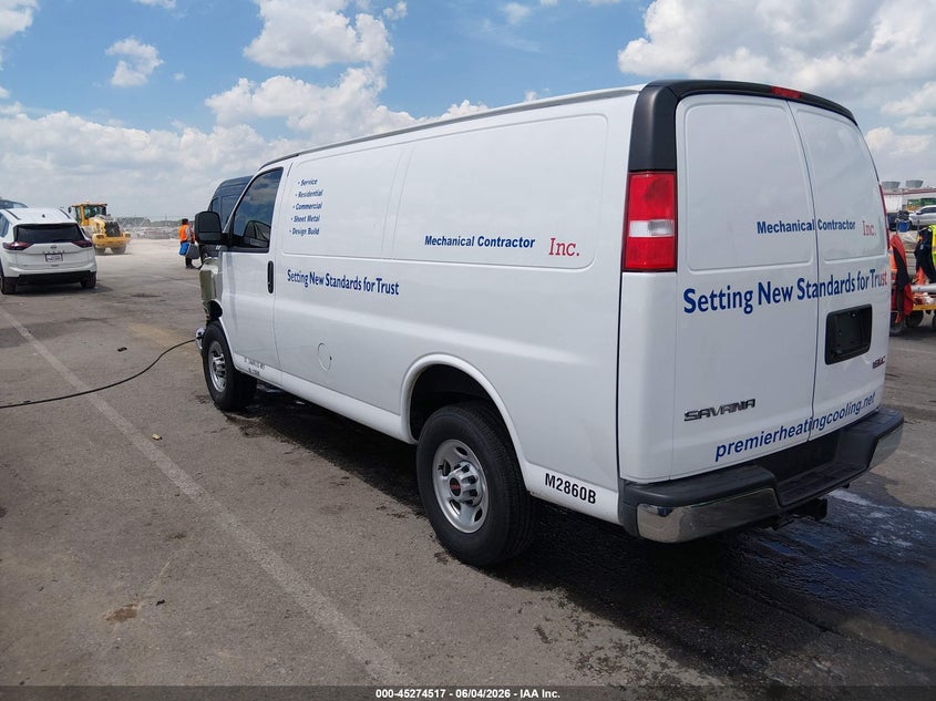 2025 Gmc Savana VIN 1GTZ7GF79S1265058 IAAI salvage auction — FRONT END, Salvage (Missouri), sold $7,800 on 2026-07-21 (photo 3)