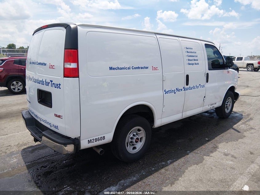 2025 Gmc Savana VIN 1GTZ7GF79S1265058 IAAI salvage auction — FRONT END, Salvage (Missouri), sold $7,800 on 2026-07-21 (photo 4)