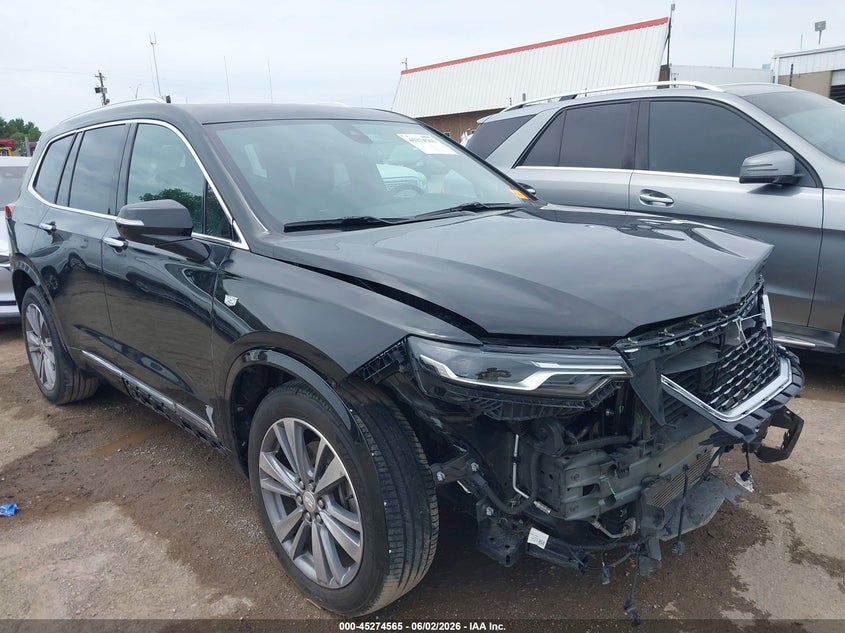 2020 Cadillac Xt6 VIN 1GYKPDRS2LZ187252 IAAI salvage auction — FRONT END, Clear (Oklahoma), sold $10,250 on 2026-08-19 (photo 1)