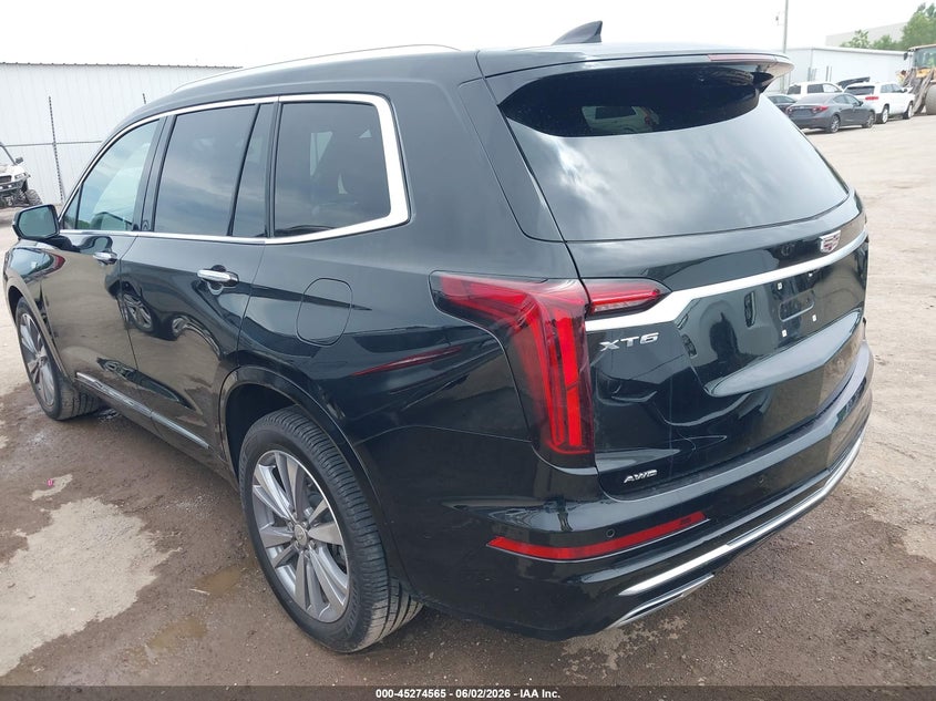 2020 Cadillac Xt6 VIN 1GYKPDRS2LZ187252 IAAI salvage auction — FRONT END, Clear (Oklahoma), sold $10,250 on 2026-08-19 (photo 3)