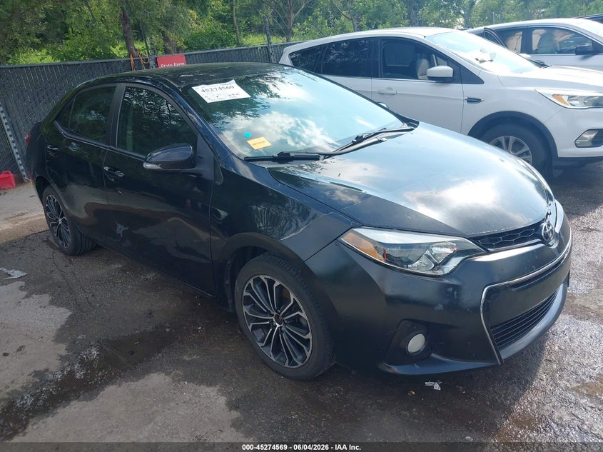 2014 Toyota Corolla VIN 5YFBURHE7EP031423 IAAI salvage auction — RIGHT SIDE, Salvage Title, sold $2,600 on 2026-07-22 (photo 1)