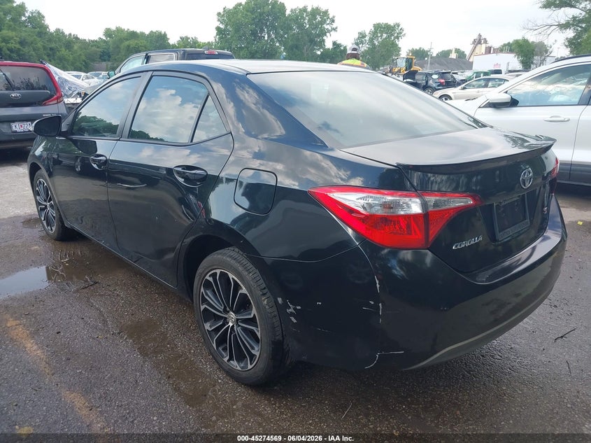 2014 Toyota Corolla VIN 5YFBURHE7EP031423 IAAI salvage auction — RIGHT SIDE, Salvage Title, sold $2,600 on 2026-07-22 (photo 3)
