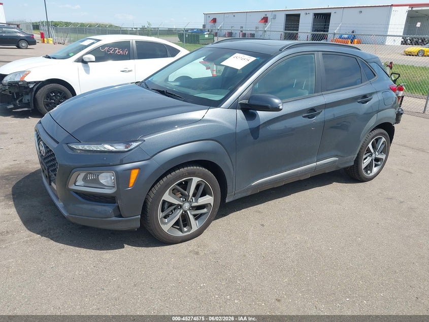 2021 Hyundai Kona VIN KM8K3CA56MU697034 IAAI salvage auction — REAR END, Salvage (Minnesota), sold $5,500 on 2026-07-27 (photo 2)