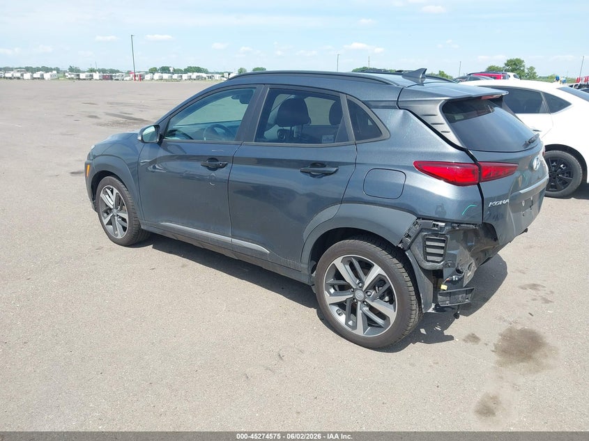 2021 Hyundai Kona VIN KM8K3CA56MU697034 IAAI salvage auction — REAR END, Salvage (Minnesota), sold $5,500 on 2026-07-27 (photo 3)