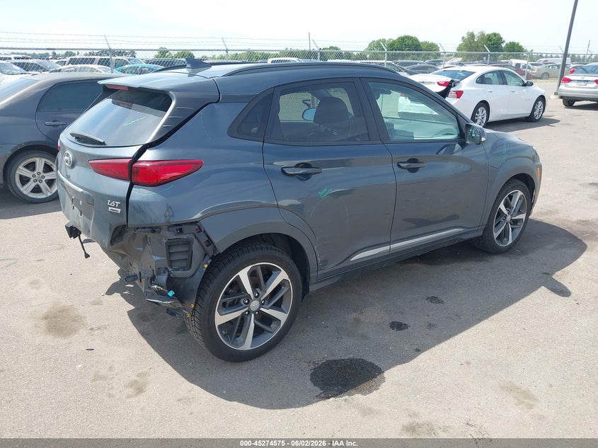 2021 Hyundai Kona VIN KM8K3CA56MU697034 IAAI salvage auction — REAR END, Salvage (Minnesota), sold $5,500 on 2026-07-27 (photo 4)
