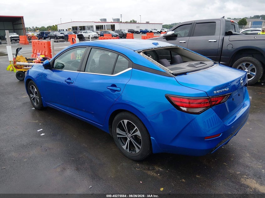 2023 Nissan Sentra VIN 3N1AB8CV5PY306165 IAAI salvage auction — HAIL, Salvage (Missouri), sold $8,100 on 2026-08-18 (photo 3)