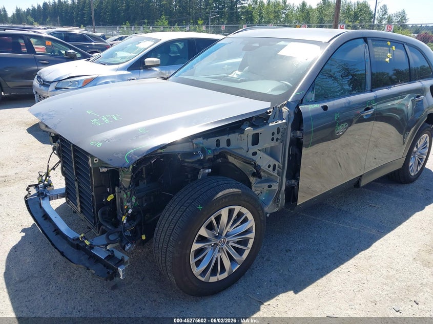 2024 Mazda Cx-90 VIN JM3KKBHA1R1160785 IAAI salvage auction — FRONT & REAR, Salvage Title, sold $11,200 on 2026-07-15 (photo 2)