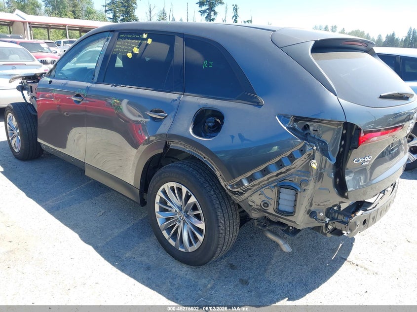 2024 Mazda Cx-90 VIN JM3KKBHA1R1160785 IAAI salvage auction — FRONT & REAR, Salvage Title, sold $11,200 on 2026-07-15 (photo 3)
