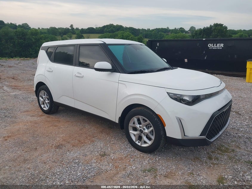 2025 Kia Soul VIN KNDJ23AUXS7954315 IAAI salvage auction — HAIL, Salvage Title, sold $8,600 on 2026-07-13 (photo 1)