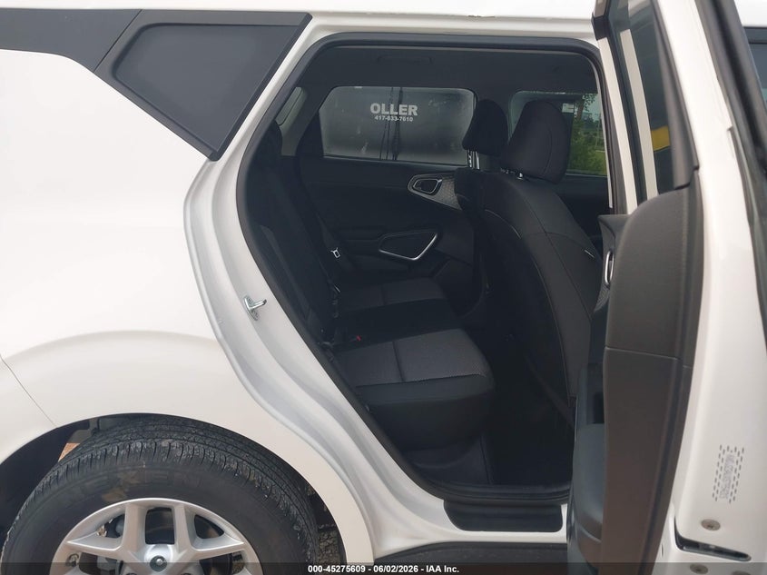 2025 Kia Soul VIN KNDJ23AUXS7954315 IAAI salvage auction — HAIL, Salvage Title, sold $8,600 on 2026-07-13 (photo 8)
