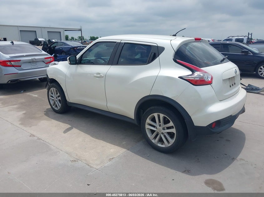 2016 Nissan Juke VIN JN8AF5MR5GT602270 IAAI salvage auction — FRONT END, Salvage Title, sold $575 on 2026-07-29 (photo 3)