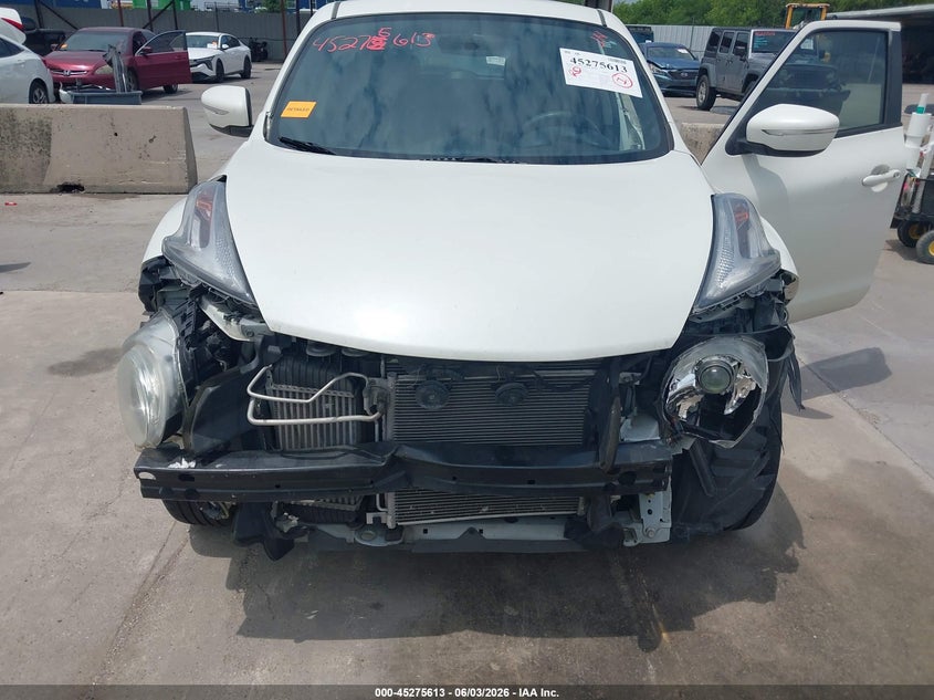 2016 Nissan Juke VIN JN8AF5MR5GT602270 IAAI salvage auction — FRONT END, Salvage Title, sold $575 on 2026-07-29 (photo 6)