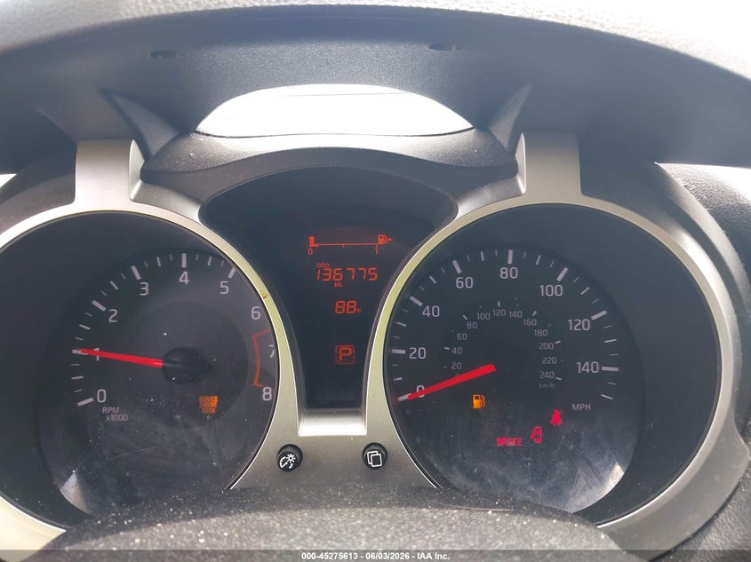 2016 Nissan Juke VIN JN8AF5MR5GT602270 IAAI salvage auction — FRONT END, Salvage Title, sold $575 on 2026-07-29 (photo 7)