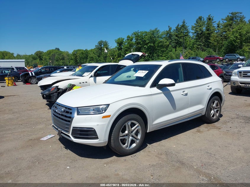 2018 Audi Q5 VIN WA1ANAFYXJ2088984 IAAI salvage auction — FRESH WATER, Salvage (Massachusetts), sold $7,200 on 2026-07-31 (photo 2)