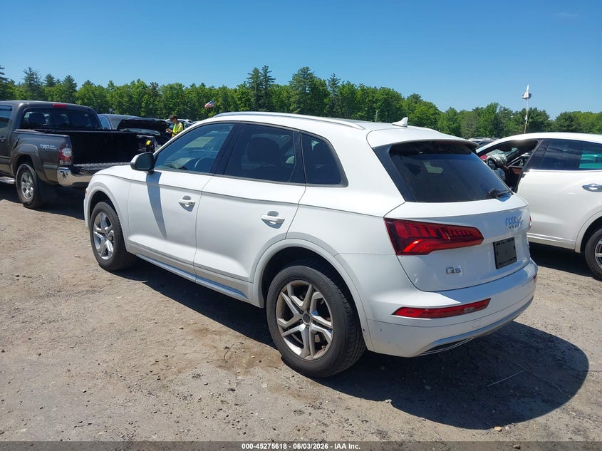 2018 Audi Q5 VIN WA1ANAFYXJ2088984 IAAI salvage auction — FRESH WATER, Salvage (Massachusetts), sold $7,200 on 2026-07-31 (photo 3)