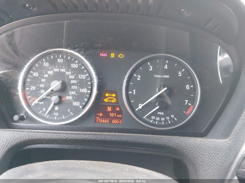 2012 BMW X5 VIN 5UXZV4C53CL745401 IAAI salvage auction — NORMAL WEAR, Original (Texas), sold $600 on 2026-07-13 (photo 7)