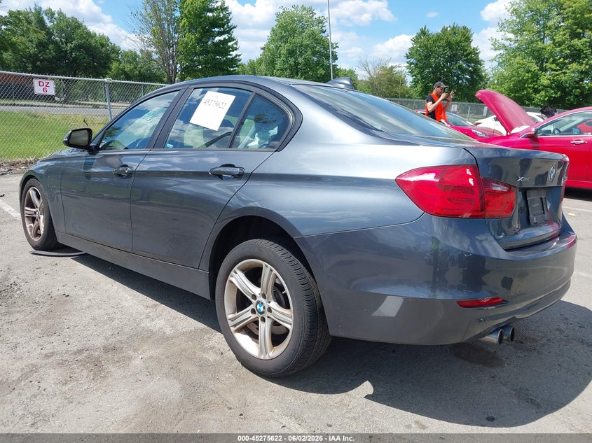 2015 BMW 3er VIN WBA3B5G50FNS15568 IAAI salvage auction — FRONT END, Salvage Title, sold $1,225 on 2026-07-27 (photo 3)