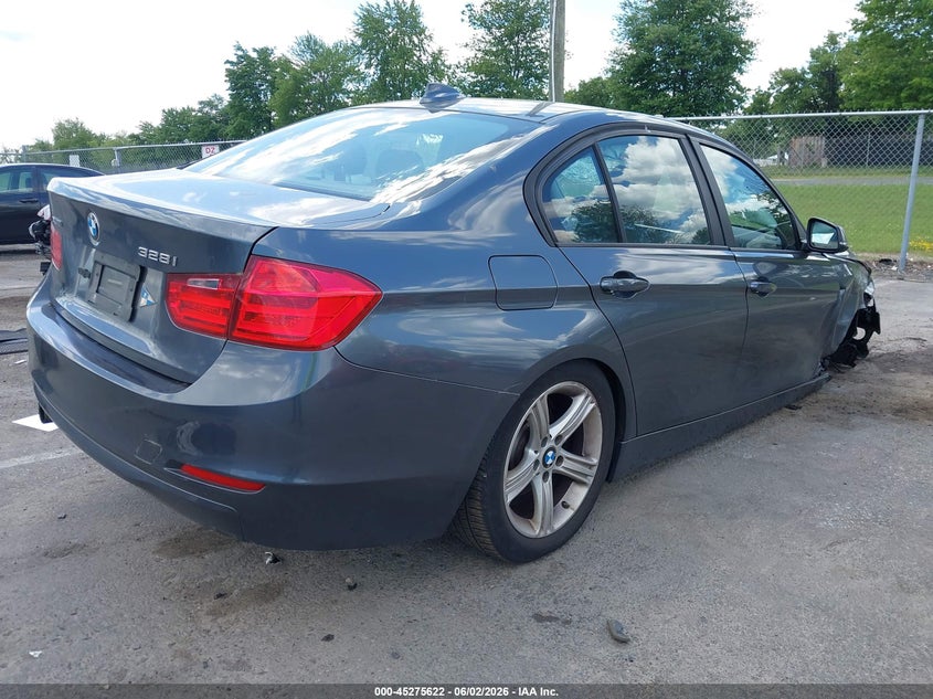 2015 BMW 3er VIN WBA3B5G50FNS15568 IAAI salvage auction — FRONT END, Salvage Title, sold $1,225 on 2026-07-27 (photo 4)